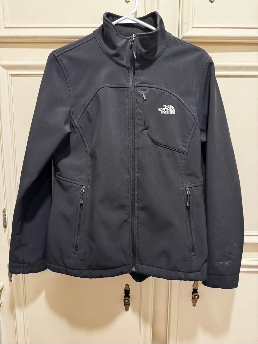 The North Face Black Women's Softshell Jacket with Full Zip